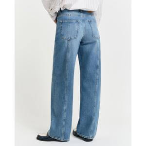 Gant Relaxed Fit Straight Seam Jeans